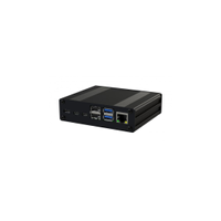Rs Pro 2309821 Aluminium Case for Use With Raspberry Pi 4 in Black