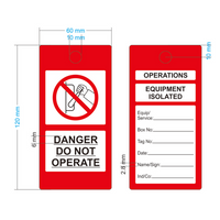 Loto Tag Red (danger)