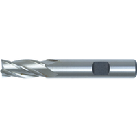 Swisstech SWT1630914A 09, End Mill, Regular, Weldon Flat Shank, 14mm, Cobalt High Speed Steel, Uncoated