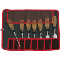 Kennedy KEN5930490K Pvc, Tool Rolls, 8 Pockets, Red/Black