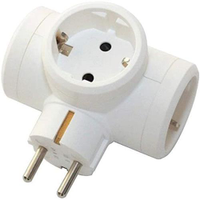 Legrand 050662 MULTI-SOCKET Plugs 16A 2P+3E 230V White