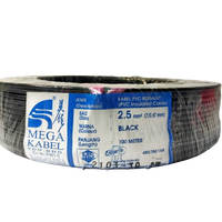 Mega 2.5MM Pvc Cable Black