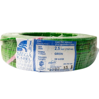 Mega 2.5MM Pvc Cable Green