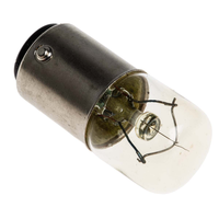 Rs Pro BA15d Indicator Light, Clear, 24 V ac/dc, 250 Ma, 1000h