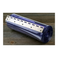 Rs Pro 3250933 Clear 4m Pvc Strip Curtains, 300mm X 3mm