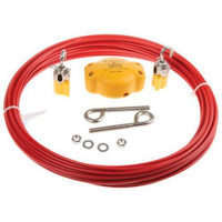 ALLEN-BRADLEY 440E-A17028 Cable Polypropylene Covered Stainless Steel 100M Red
