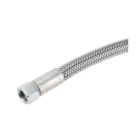 Rs Pro 1102250 1000mm Galvanized Steel Wire Hydraulic Hose Assembly, 155bar Max Pressure