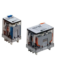 ALLEN-BRADLEY 700-HF34Z24-4 700-HF Miniature Square Base Relay 4PDT 24V Dc Pilot Light