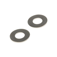 Rs Pro 4830647 Nickel Plated Brass Plain Washer, M3.5, Din 125A (1 Bag of 250)