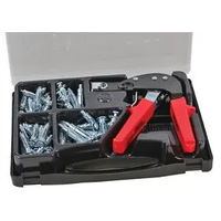 Duratool D03202 Hollow Wall Anchor & Tool Kit - 72PC