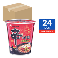 Nongshim Instant Cup Noodle Spicy Mushroom 24 X 72g (ctn)