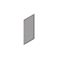 Schneider Electric NSYBP2212 Spacial Sf Series Ral 7035 Rear Panel, 2200mm H, 1.2m W