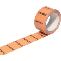 Avon AVN9642130K Electricity Pipeline Identification Tape 50mm X 33m