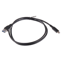 Rs Pro Usb 3.1 Cable, Male Usb a to Male Usb C Cable, 1m