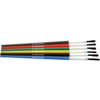 Kennedy KEN5336393K 3/32in., Point, Natural Bristle, Artist Brush, Handle Plastic (pack of 10)