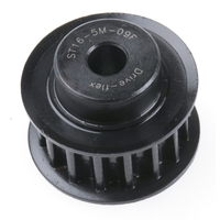 Rs Pro 0182773 Timing Belt Pulley, Steel 9mm Belt Width X 5mm Pitch, 16 Tooth