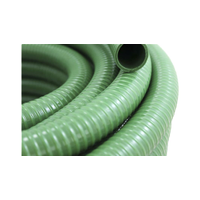 Rs Pro 9175065 Hose Pipe, Pvc, 38mm Id, 45.8mm Od, Green, 10m
