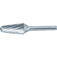 Kennedy KEN2108220K Carbide Burr, Uncoated, Rapid Cut, 10.0mm, Conical