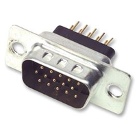 Multicomp SPC15402 Plug, D, High Density, Pcb 15WAY