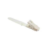 Plastic Badge One-Hole Clips