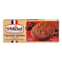 St Michel French Butter Biscuits Chocolate 3 X 50g