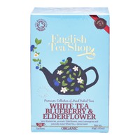 English Tea Shop Organic Tea Sachets White Tea 30 Per Pack