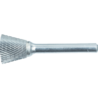 York YRK2109489K Chipbreaker, 19mm, Inverted Cone - Rotary Burr, Uncoated, Cut 9