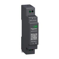 Schneider Electric ABLM1A24004 Regulated Power Supply, 100-240V Ac, 24V 0.4 A, Single Phase, Modular