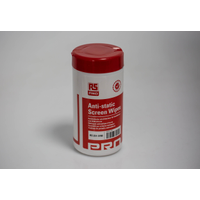 Rs Pro Wet Screen Wipes, Dispenser Box of 100 (1 Box of 100)