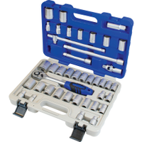 Senator SEN5829240K 1/2in. Socket Set, Imperial/Metric/Whitworth, Set of 41
