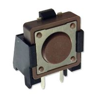 Multicomp Pro MPBFL13KQR Tactile Switch, 0.02A, 15VDC, Smd, 220GF