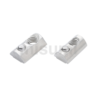 Misumi SLNHRN8-40-4 Post-Assembly Spring Nuts Stainless Steel for Aluminum Frames
