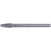 York YRK2109240K C40, Rotary Burr, Diamond, Single Cut, 4mm, Pointed Tree