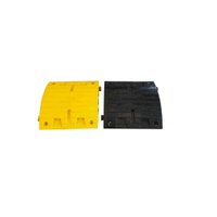 Rs Pro 2041758 Rubber Speed Bump, 500mm X 2.5 M X 70 Mm, 15km/h Speed Limit