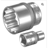 Spero-Std Socket m/m1/2"dr 12pt