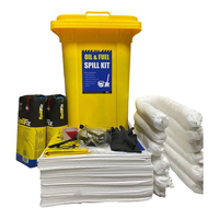 Spilldoc 240 Litre Oil & Fuel Spill Kit With Granular Absorbent Floor Sweep