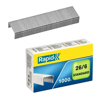Staple Pin Size 26/6 Standard Wire - 1000/Box