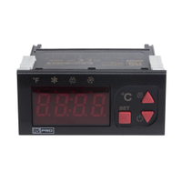 Rs Pro 1241050 Panel Mount On/Off Temperature Controller, 77 X 35mm 2 Input, 3 Output Relay, 24 V ac/dc Supply Voltage