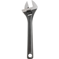 Kennedy KEN5010100K Adjustable Spanner, Steel, 10in./250mm Length, 33mm Jaw Capacity