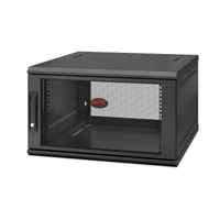 Apc AR106SH6 Netshelter 6U Wallmount Rack Enclosure Cabinet Single Hinged Server Depth