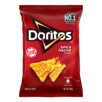 Doritos Tortilla Chips Spicy Nacho 190g