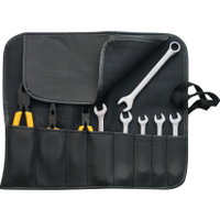 Kennedy KEN5930370K Pvc, Tool Rolls, 8 Pockets, Black