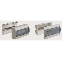 Hager VS118TVA Cosmo Flush Mounted Enclosure 1ROW 18MOD Transparente Door