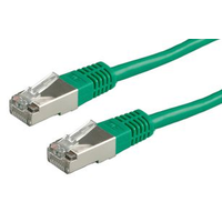 Multicomp Pro MP001942 Patch Cord, RJ45 PLUG-PLUG, Green, 1M