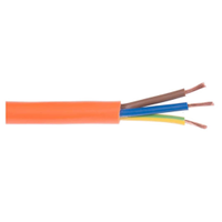 Rs Pro 1964663 3 Core Power Cable, 1.5 Mm², 100m, Orange Pvc Sheath, Arctic Grade, 300/500 V (1 Reel of 100 Metres)