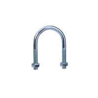 Galvanized U-bolt 4"