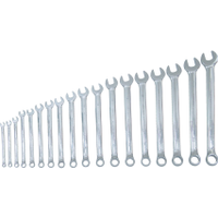 Kennedy-Pro KEN5823970K 24mm, Set of 18, Chrome Vanadium Steel - Metric, Combination Spanner Set, 6
