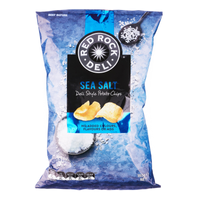 Red Rock Deli Style Potato Chips Sea Salt 165g