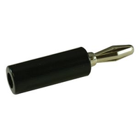 Tenma SPC15327 Banana Plug, Solder, Black