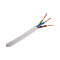 Rs Pro 8360739 3 Core Power Cable, 1.5 Mm², 100m, White, Fire Performance, 500 V (1 Reel of 100 Metres)